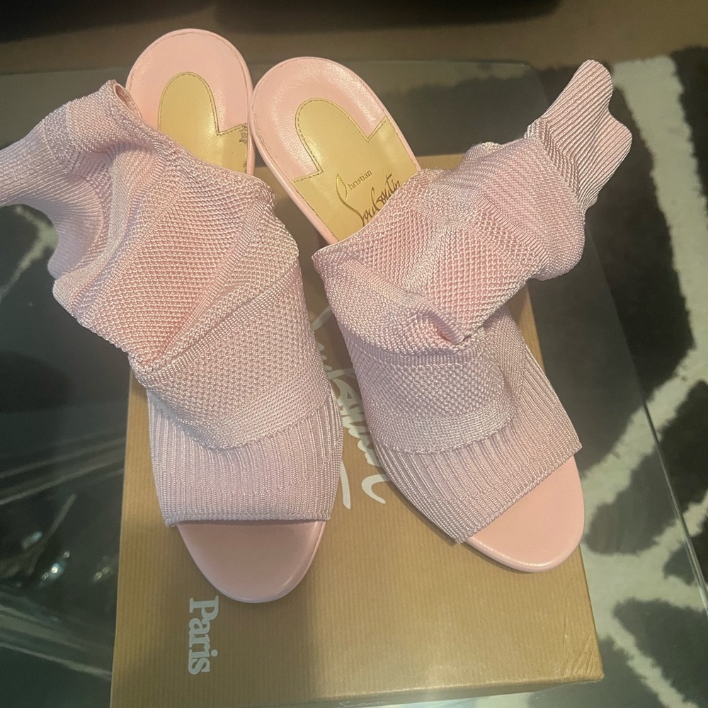 Christian Louboutin Cheminene 120 Shoes in Pink